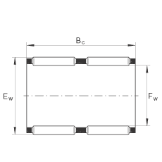 LᘼּܽM K58X65X36-ZW,  DIN 5405-1/ ISO 3030 ˜ʣp