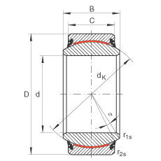 PS GE17-UK-2RS,  DIN ISO 12 240-1 ˜, Soɂȴܷ