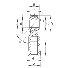 US GIKR25-PB,  DIN ISO 12 240-4 ˜ʣݼySo