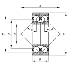 ǽ|S 3310-DA-MA,  DIN 628-3 ˜ʵҪߴpУɷxʷփȦ|  = 45