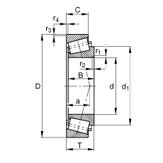 AFLS 32221-A,  DIN ISO 355 / DIN 720 ˜ʵҪߴ磬ɷx{Ɍ
