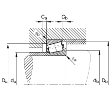 AFLS 32221-A,  DIN ISO 355 / DIN 720 ˜ʵҪߴ磬ɷx{Ɍ