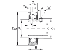 S GAY103-NPP-B-AS2/V, Ȧ ƽ^ᔶλɂ P ܷ⣬ ABMA 15 - 1991Ӣ
